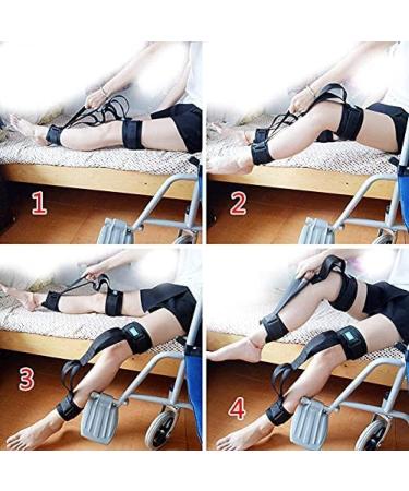 Leg Lifter Strap Band Handicap Lift Wheelchair Elderly Lifting Devices Foot Knee Thigh Loop with Hand Grip for Disability - Buy Online on GoSupps.com