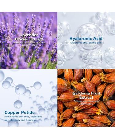 ANAI RUI Copper Peptides Serum - Anti-Aging Face Serum with Hyaluronic Acid for Fine Lines Wrinkles & Radiant Skin - 1 fl. oz - Buy Online on GoSupps.com