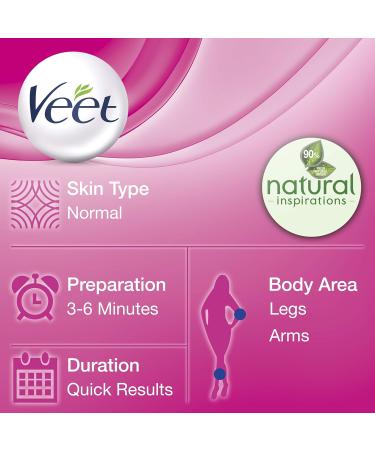Veet Naturals Hair Removal Cream 200ml for Normal Skin - Gentle Hair Removal - Buy Online on GoSupps.com