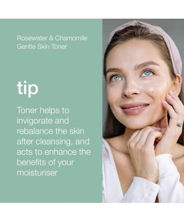 Natio Australia Aromatherapy Rosewater & Chamomile Skin Toner - Alcohol-Free Gentle Face Toner for Oily Dry & Sensitive Skin - 8.4 oz - Buy Online on GoSupps.com