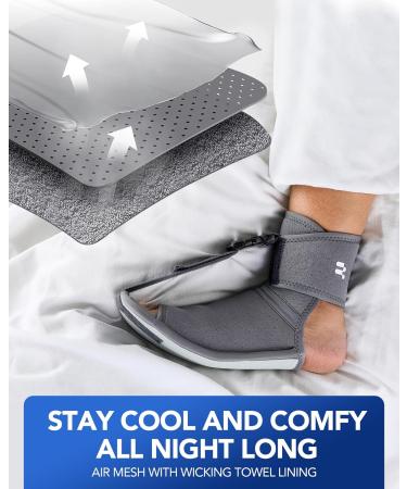 Plantar Fasciitis Night Splint - Effective Relief Brace for Sleeping & Stretcher | International Shipping Available - Buy Online on GoSupps.com