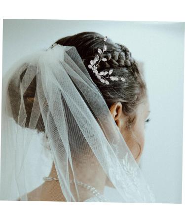 DOITOOL Hair Comb Small Side Comb Tiara Bride Hair Zinc Alloy Little Plum Blossom Hair Side Comb - Buy Online on GoSupps.com