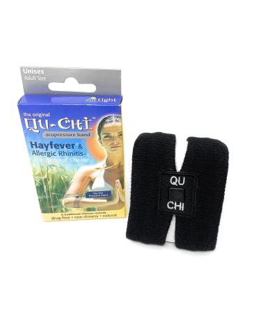 Qu-Chi Hay Fever Acupressure Band Black