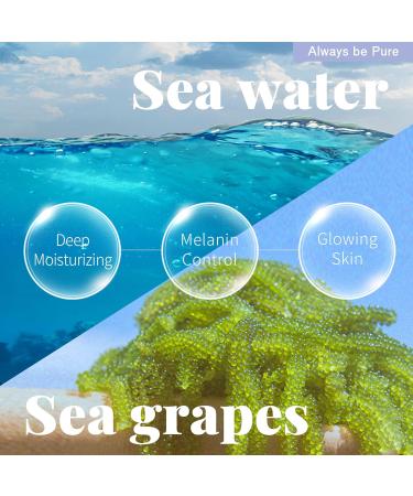 Always be Pure Marine Therapy Dark Spot Correcting Serum 50ml | Brightening 5% Niacinamide Antioxidant for Dull Skin | Korean Skincare - Buy Online on GoSupps.com