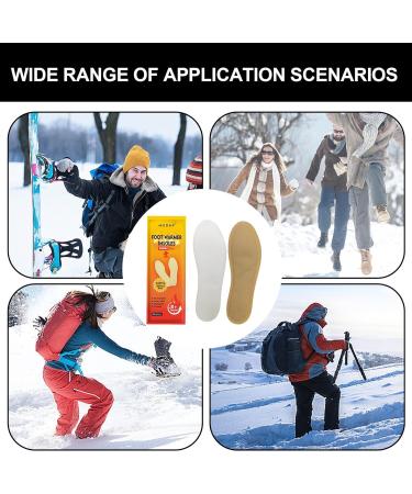 Wobblo Heated Insoles | Natural Air-Activated Heating Soles for Women | Durable Odorless Easy to Use | Perfect for Hunting & Outdoor Sports - Buy Online on GoSupps.com