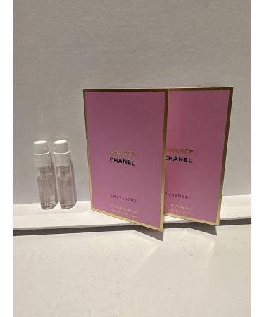 Set of 2 - Chance Eau Tendre for Women Eau De Parfum Spray 0.05oz/1.5ml Vial Sampler - Buy Online on GoSupps.com