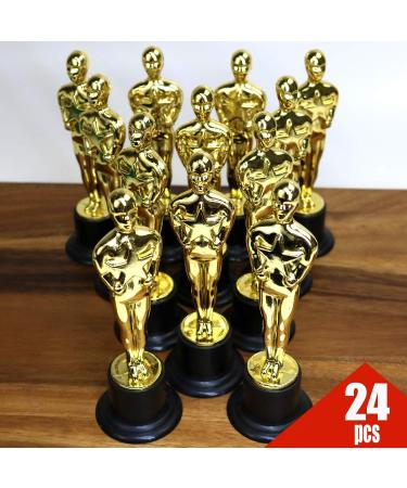 Pack of 24 GiftExpress Gold Award Trophy Statues for Award Ceremony and Appreciation Gifts - Buy Online on GoSupps.com