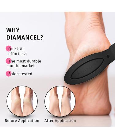 Diamancel Luxury Diamond Foot Buffer - Medium Grit Rasp for Rough Skin & Callus Removal - Buy Online on GoSupps.com