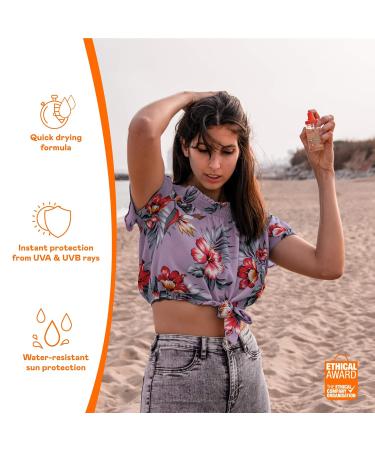 Calypso SPF30 Scalp Protection Spray - 50ml (4 Pack) | Best International Shipping - Buy Online on GoSupps.com