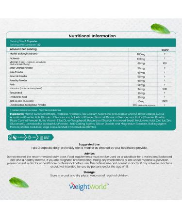 Plant Based Vegan Collagen Supplements - 180 Capsules for Skin, Hair & Joints - With Hyaluronic Acid, Vitamin E & C - Men & Women - High Strength Vegetarian Formula - Buy Online on GoSupps.com