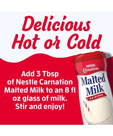 Nestle Carnation Original Malted Milk Powder Mix 13 OZ - 1 Canister Pack - Buy Online on GoSupps.com