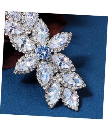 FRCOLOR Diamonds Hair Clip Rhinestone Hair Clip Bride Spring Clip Diamond Rhinestone Bridal Rhinestones Hair Clip - Buy Online on GoSupps.com