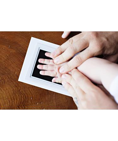 Pearhead Newborn Baby Handprint or Footprint Ink Pad Kit - Black Clean-Touch Baby Print Keepsake - Buy Online on GoSupps.com