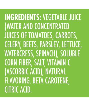 V8 High Fiber Vegetable Juice 46 FL OZ Bottle (Pack of 6) | 100% Vegetable Blend with Tomato Juice | Dietary Fiber Included - Buy Online on GoSupps.com