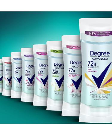 Degree Advanced MotionSense 72-Hour Sweat & Odor Protection Sexy Intrigue Antiperspirant Deodorant 2.6 oz - Buy Online on GoSupps.com