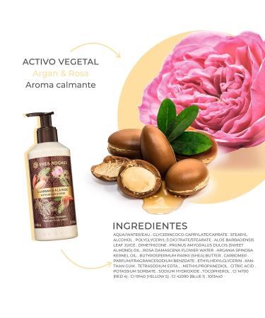Yves Rocher Argan & Pink Body Milk and Shower Gel - Nourishing & Hydrating - International Shipping Available - Buy Online on GoSupps.com