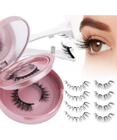 Magnetic Lashes 2 Pairs Reusable Magnetic Eyelashes with Applicator No Glue Magnetic Eye lashes Natural Look without Eyeliner Magnetic Lashes Kit(magnetic lashes-DWSP+N07) CX-DWSP+N07 - Buy Online on GoSupps.com