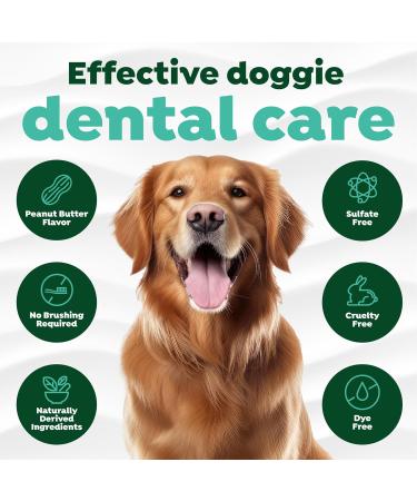 TropiClean Oral Care Gel Peanut Butter - 59 ml | Premium Dental Care for Pets - International Shipping Available - Buy Online on GoSupps.com