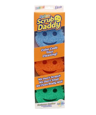 Scrub Daddy Damp Duster, Magical Sponge for Cleaning Venetian & Wooden  Blinds, Vents, Radiators, Skirting Boards, Mirrors and Cobwebs, Traps Dust