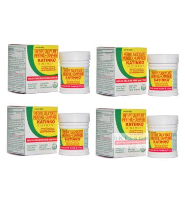 4 Jars Katinko Ointment 30g