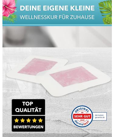 Summer Foot Premium 2-Pack Foot Pads with Rose Oil | Bamboo Paving & Adhesive Wellness Plaster - Buy Online on GoSupps.com