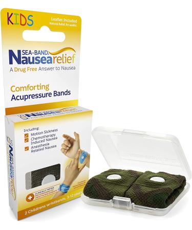 Sea-Band Child Anti-Nausea Acupressure Wristband for Motion & Morning Sickness - Assorted, 1 Pair - Buy Online on GoSupps.com