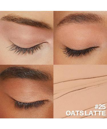 FOCALLURE No Crease Eyeshadow Stick - Creamy Matte & Shimmer Eyeshadow Pencil in OATS LATTE - Buy Online on GoSupps.com