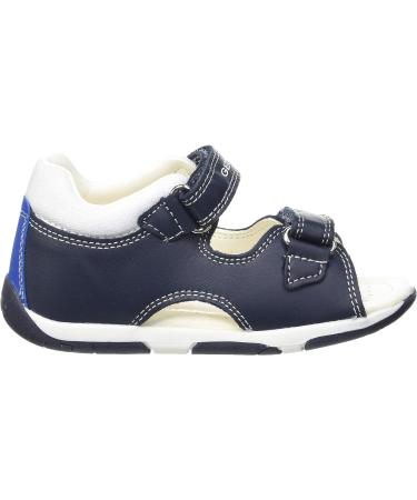 Geox Baby Boys' B Sandal Tapuz C 3 UK Navy White - First Steps - Buy Online on GoSupps.com