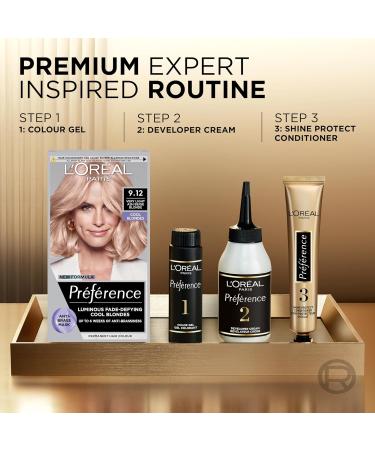L'Oreal Paris Preference 9.12 Siberia Hair Dye - Long Lasting Permanent Colour - Buy Online on GoSupps.com