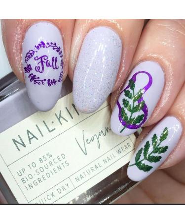 NAILKIND Mauve Lilac Nail Polish - Vegan & Cruelty-Free - Long-Lasting Chip Resistant Formula - 8ml - Buy Online on GoSupps.com