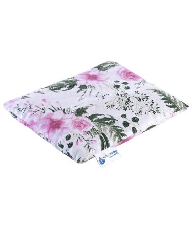 Medi partners cherry core pillow grain pillow large thermal pillow 500g rectangle 20x25cm KO nature 100% cotton heat + cold therapy massage therapy (rose flowers) rose flowers cotton