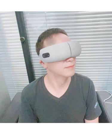 Buy Eye Massager with Heat - Heated Eye Mask for Migraines Compression & Music | Reduce Dry Eye & Improve Sleep - Perfect for Men & Women - Buy Online on GoSupps.com