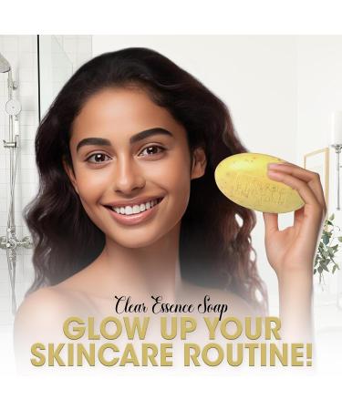 Clear Essence My Natural Beauty Olive Oil Soap - Hydrating Face & Body Soap for All Skin Types - Deep Cleansing Bar for Flawless Complexion (6.1 Oz - Buy Online on GoSupps.com