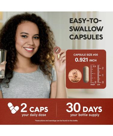 Mushroom Supplement - Organic Lions Mane | Turkey Tail | Chaga | Cordyceps | Reishi | Maitake | Shiitake | Meshima | Tremella | Oyster | Agaricus - Made in USA - Non GMO Gluten Free - 60 Capsules 60 Count (Pack of 1) - Buy Online on GoSupps.com