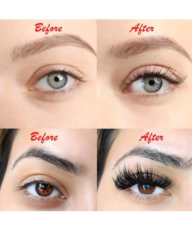 Combo 3 Pack of 1000 Premade Mixed Length Volume Lash Extensions - Customizable Mega Eyelash Fans for Ultimate Beauty - Buy Online on GoSupps.com