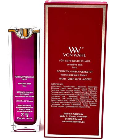VON WAHL COSMETICS Facial cream for sensitive skin handmade and without preservatives luxurious cream - Buy Online on GoSupps.com