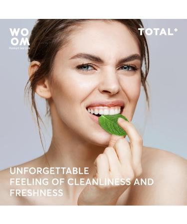 WOOM TOTAL+ Toothpaste for All-Round Protection with Fluoride - Buy Online Worldwide - Buy Online on GoSupps.com