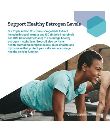 Life Extension Triple Action Cruciferous Vegetable Extract - 60 Veggie Capsules for Health - Buy Online on GoSupps.com