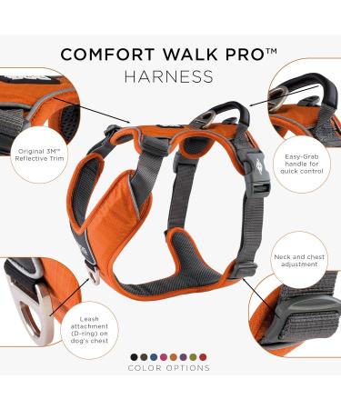 DOG Copenhagen V2 Comfort Walk Pro Dog Harness - Orange Sun - Size S | Premium Safety & Comfort for Your Pet - Buy Online on GoSupps.com