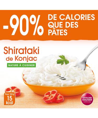 GAYELORD HAUSER - Konjac - Shirataki by Konjac - Nature - No Rinse - Ready to Use - 10 Packs of 160g - Buy Online on GoSupps.com