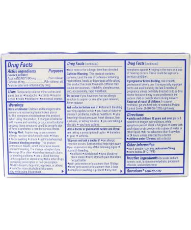 Stanback Headache Powers 50 Powders - Fast Relief for Headaches - Buy Online on GoSupps.com
