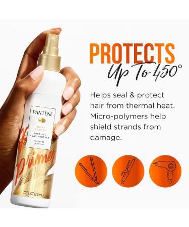 PANTENE Pro-V Heat Primer Thermal Heat Protectant Spray 215 mL - Buy Online on GoSupps.com
