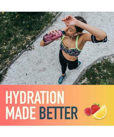 Organika Electrolytes & Enhanced Collagen - Sugar-Free Zesty Lemon Berry Hydration & Protein - 360g (30 Servings) | International Shipping - Buy Online on GoSupps.com