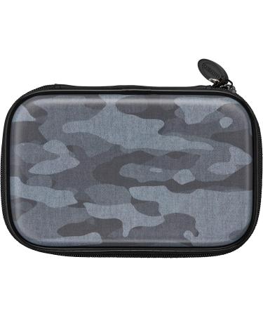 GLD Sentinel 6 Dart Case - Holds 6 Darts With Accessory Storage, Black Camo Design