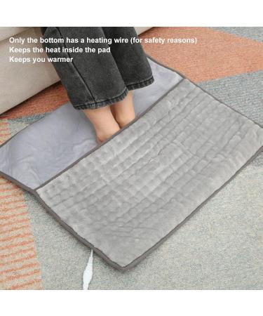 Mokernali Electric Foot Heater Cushion | Heated Foot Warmer with 3 Temperature Settings | Fast-Heating Electric Heating Pad for Feet | Overheating Protection | EU Plug 220V - Buy Online on GoSupps.com