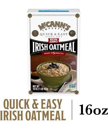 MCCANN'S IRISH OATMEAL IRISH OATMEAL QUICK&EASY 16 OZ - Buy Online on GoSupps.com