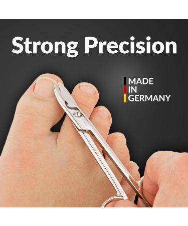 marQus Toenail Scissors - Precision Cutting Made in Germany | Sharp Blades & Protective Case | Ideal for Perfect Toenails - Buy Online on GoSupps.com