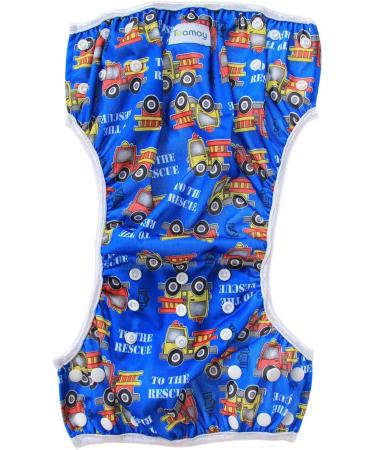 Teamoy 2 Pack Baby Swimming Trunks Washable, Adjustable, Ideal for Lessons or Holidays, Turtles Green & Cars Blue - Buy Online on GoSupps.com