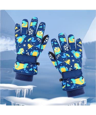Azarxis Kids Winter Warm Gloves - Grey, 9-13 Years - Windproof Thermal Gloves for Boys & Girls - Buy Online on GoSupps.com