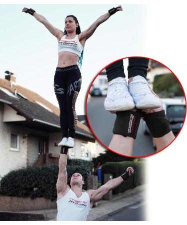 Raigeki Fitness Wrist Bandages 2 Set - Extra Strong Hold for Strength Training Unisex Black Wrist Wraps + Training Plans - Buy Online on GoSupps.com